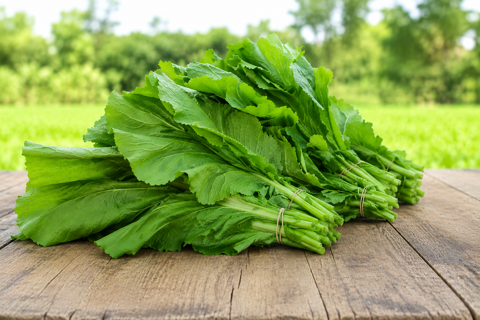 🥬 रायो साग (Mustard Greens)